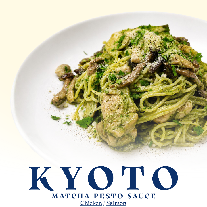Kyoto Matcha Cream pasta